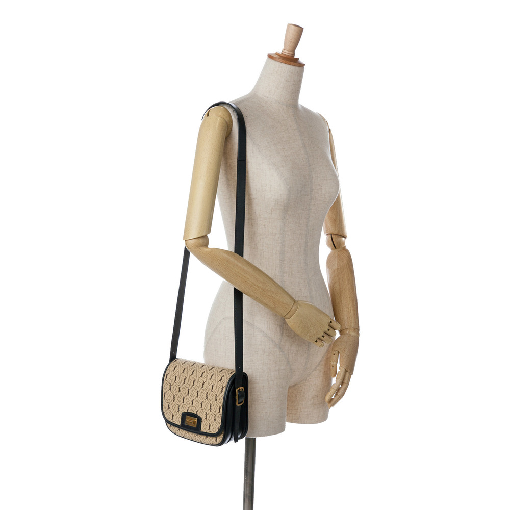 Pre-Loved Saint Laurent Small Canvas Monogram All Over Crossbody - Picture 10 of 10